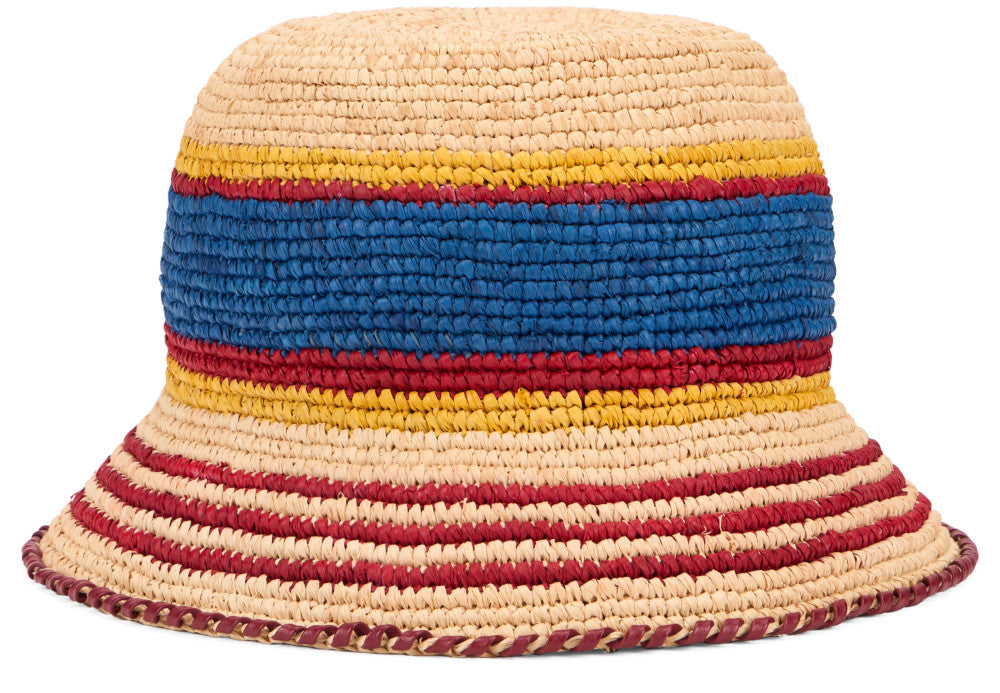 Multicolor Stripes Bucket Hat 2