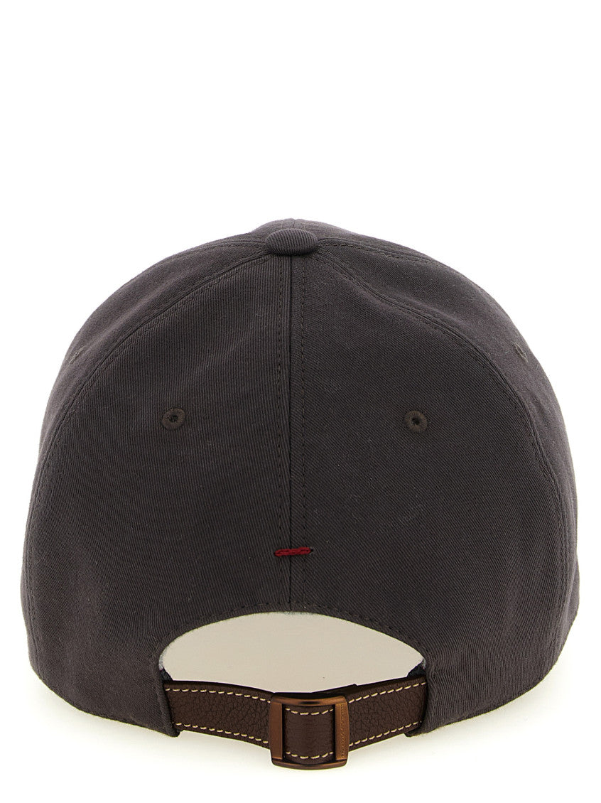 Brown Logo Baseball Cap 3