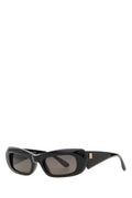 Black Diva Rectangular Sunglasses 1