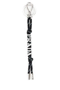 Black Linear Logo Key Holders 1