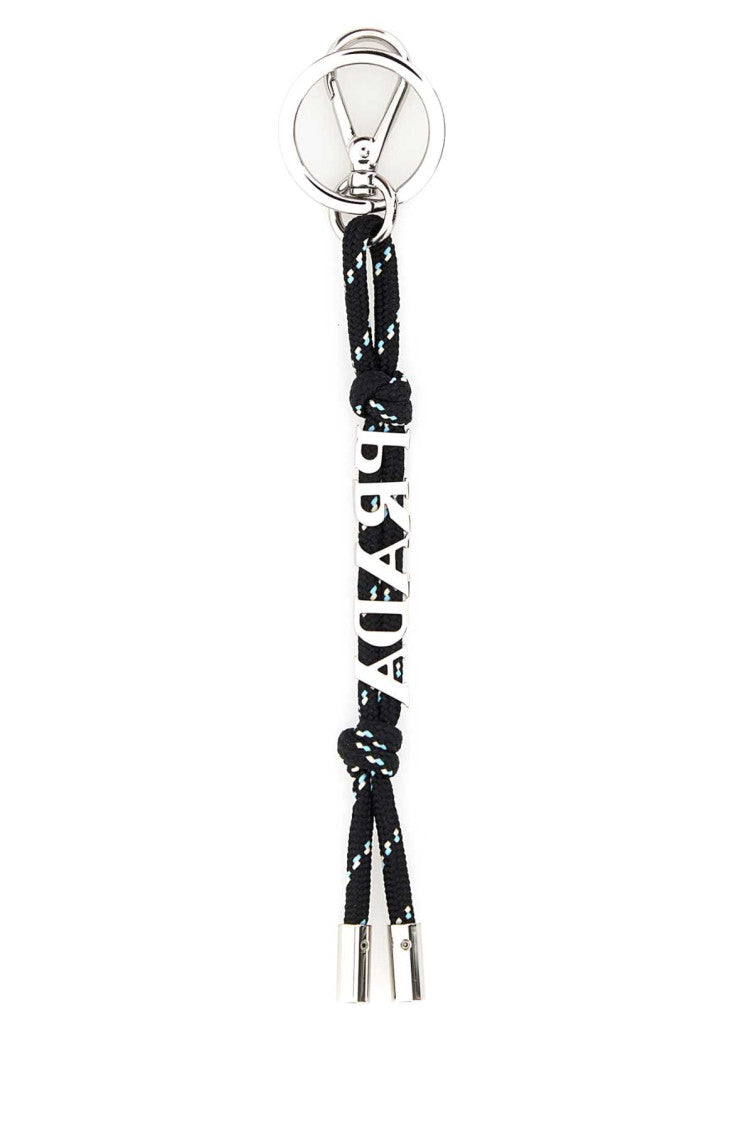 Black Linear Logo Key Holders 2