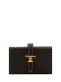 Black T Timeless Textured Wallet 1