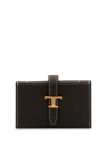 Black T Timeless Textured Wallet 1