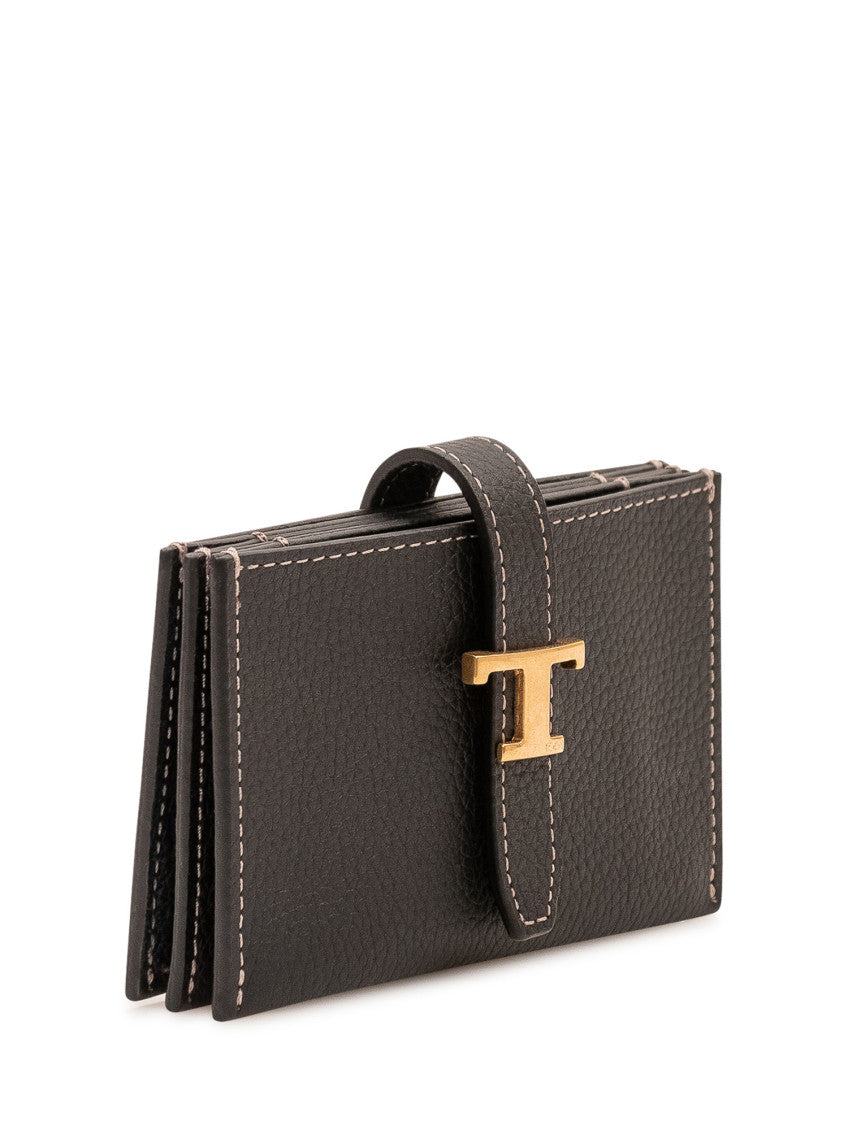 Black T Timeless Textured Wallet 2