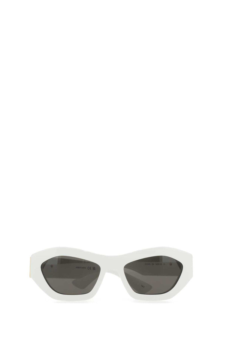 White Geometric Sunglasses 2