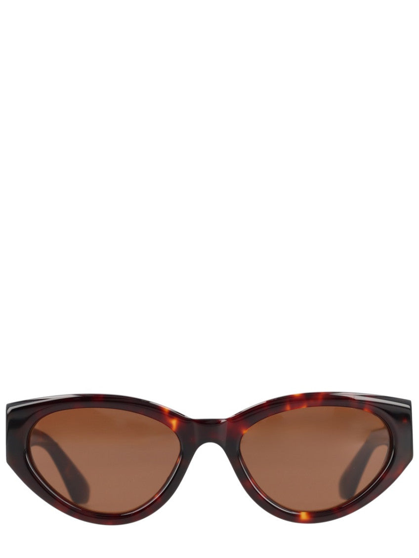 Brown Cat Eye Sunglasses 1