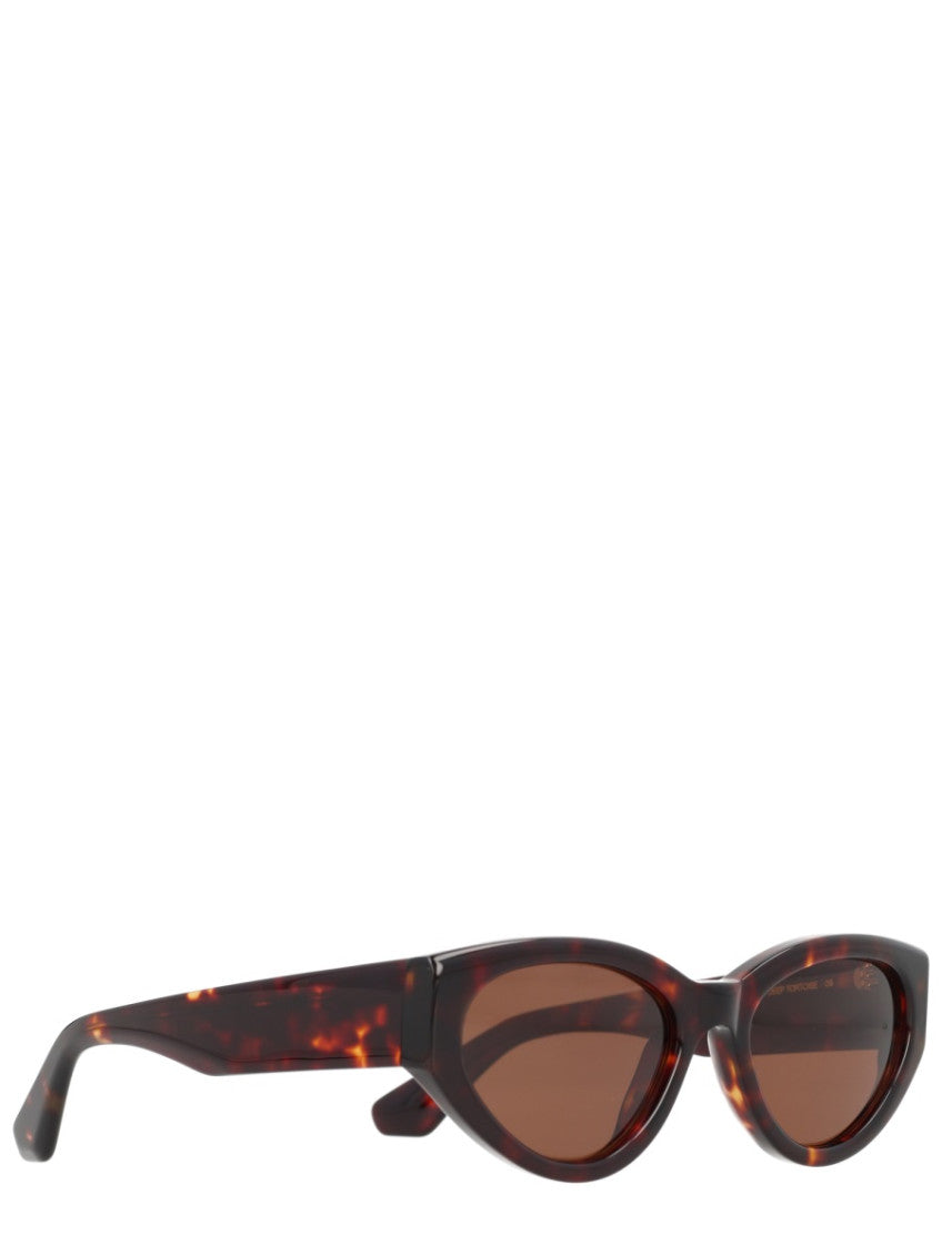 Brown Cat Eye Sunglasses 2