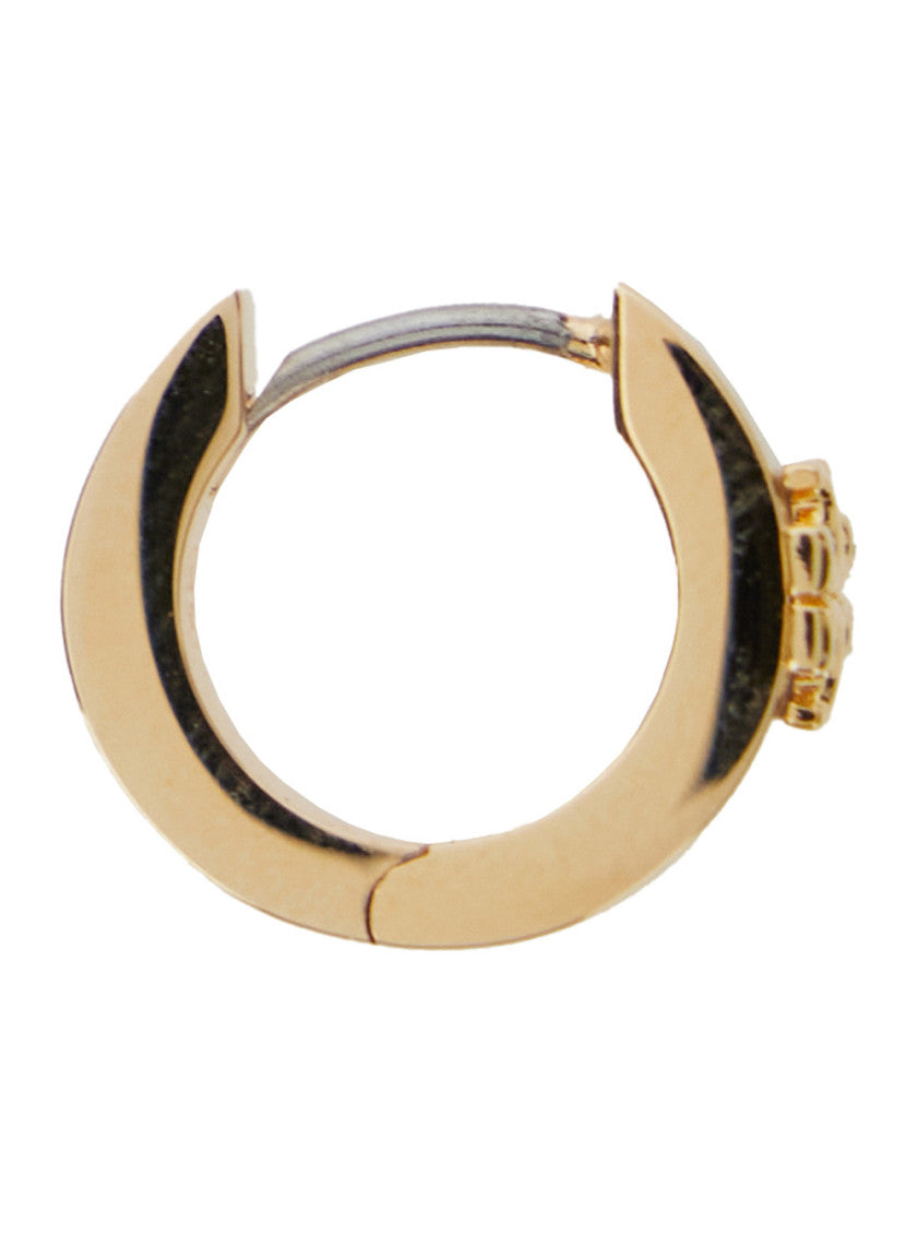 Golden Kira Huggie Earrings 2