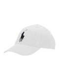 White Embroidered Logo Baseball Cap 1