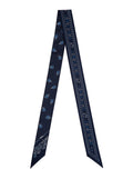 Blue Printed Bandana Scarf 1