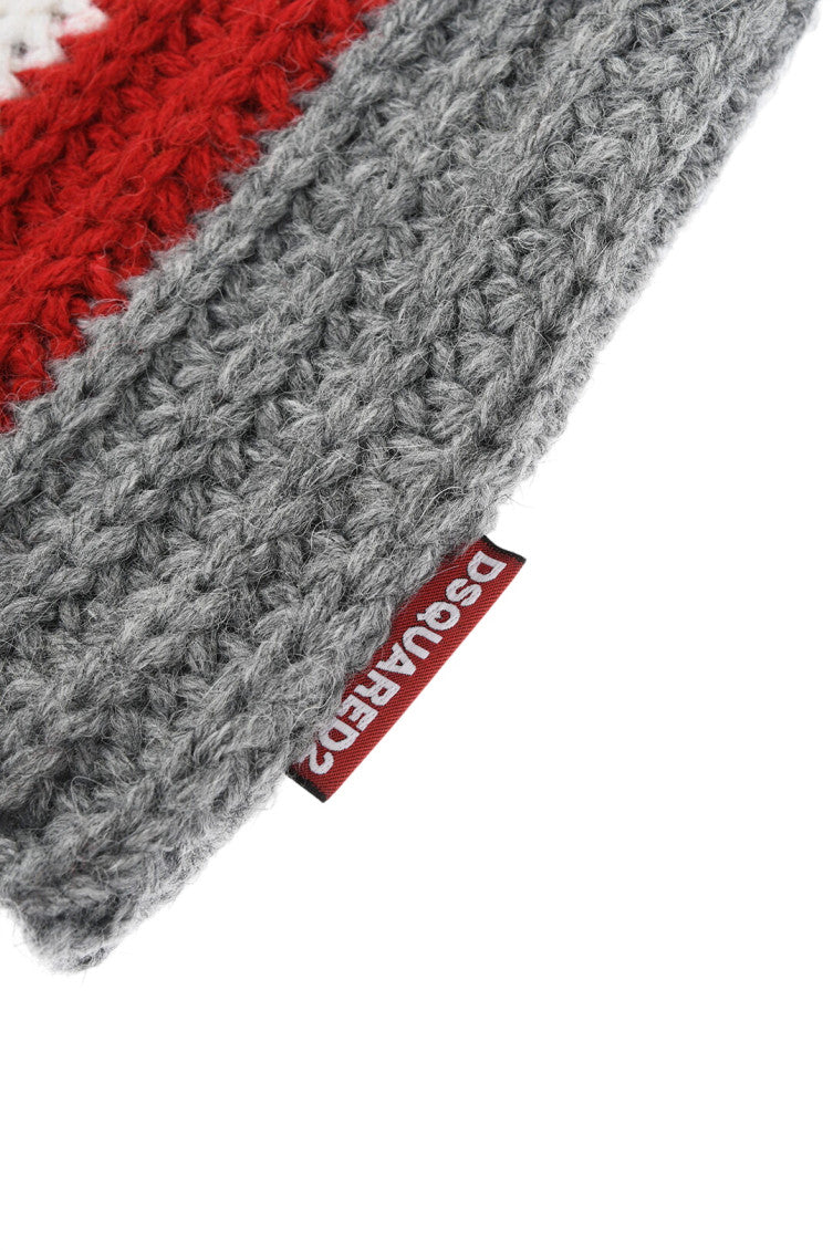 Grey Stripes Beanie Cap 2