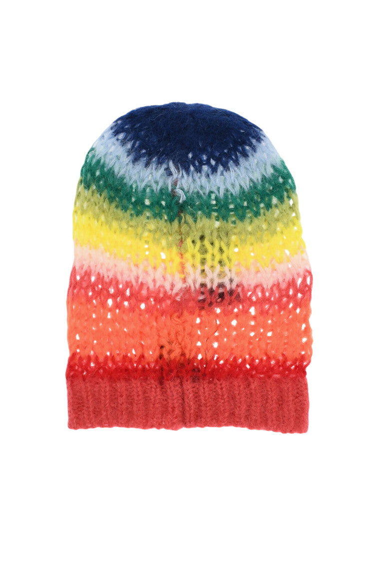 Multicolor Ombre Beanie Cap 3