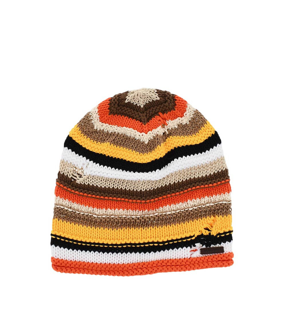 Multicolor Stripes Beanie Cap 1