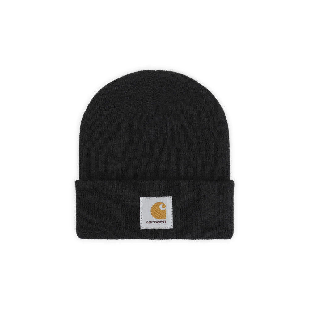 Black Short Watch Solid Beanie Cap 1