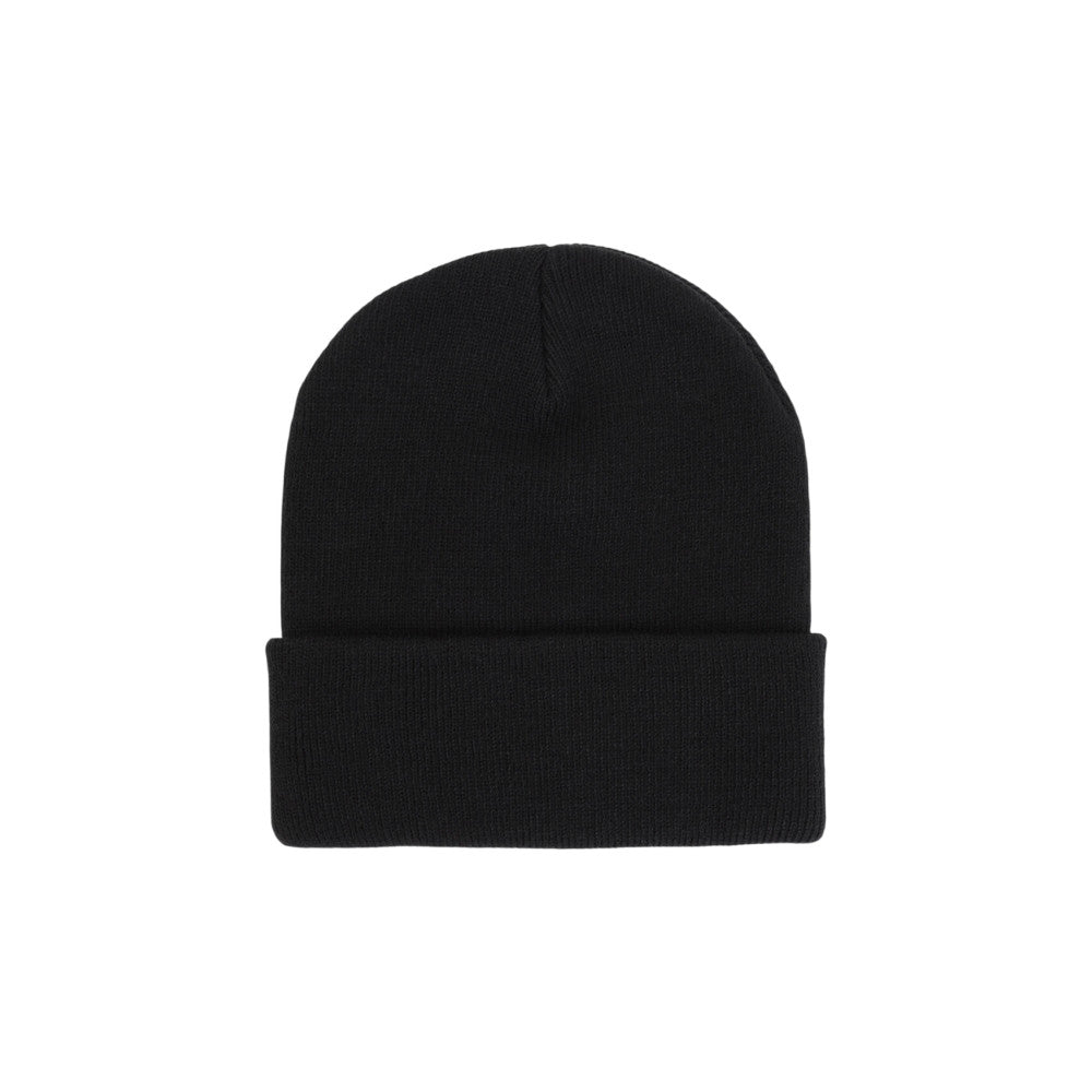 Black Short Watch Solid Beanie Cap 2