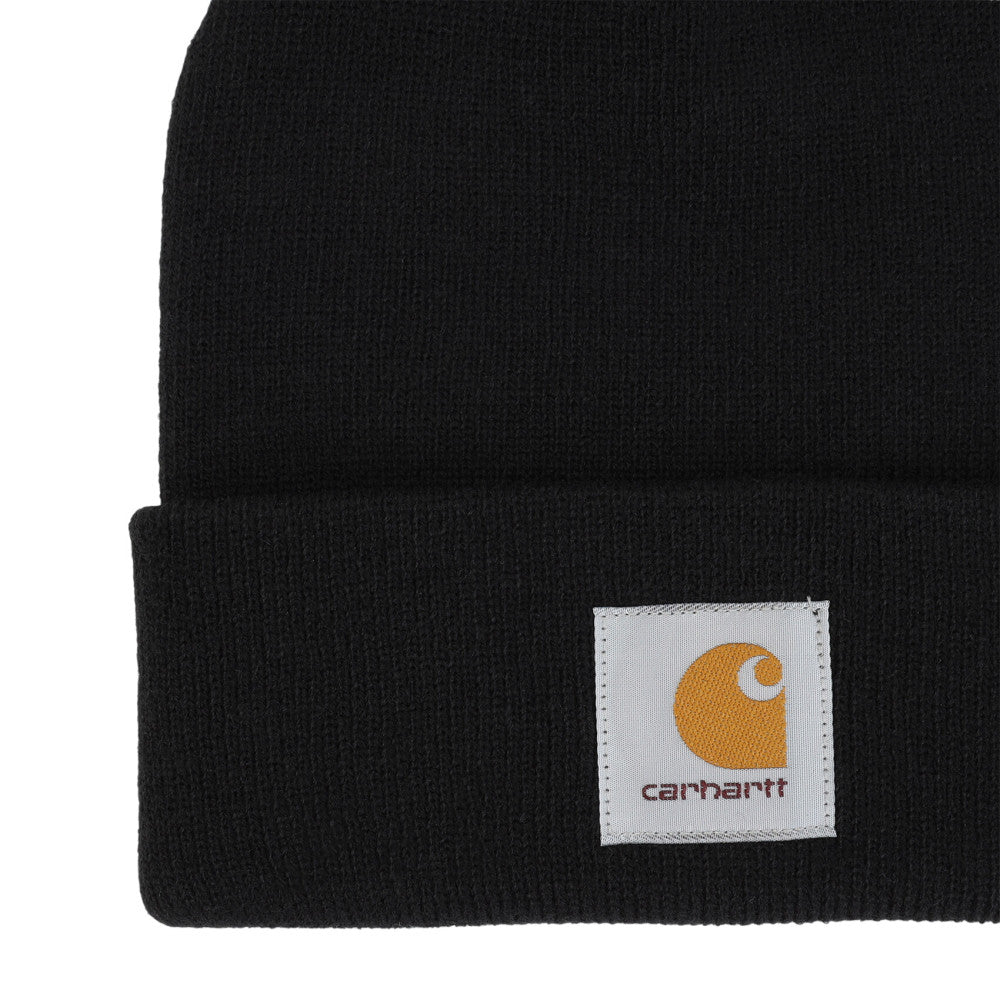 Black Short Watch Solid Beanie Cap 3