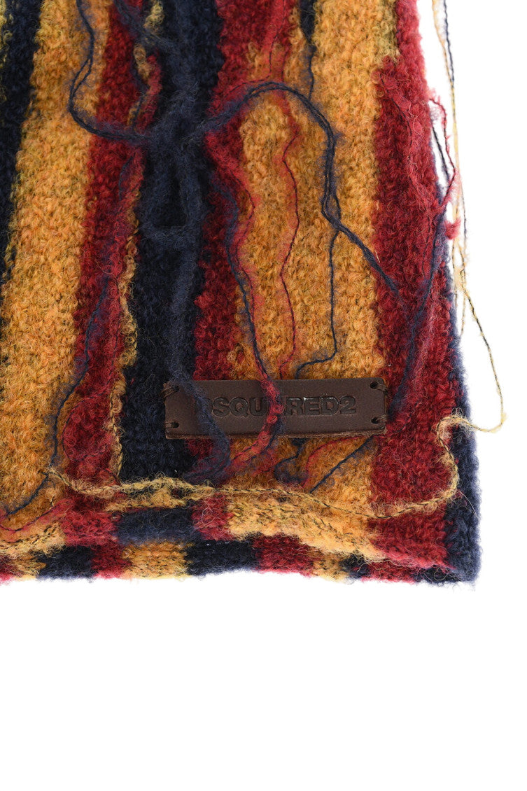 Multicolor Distressed Beanie Cap 2