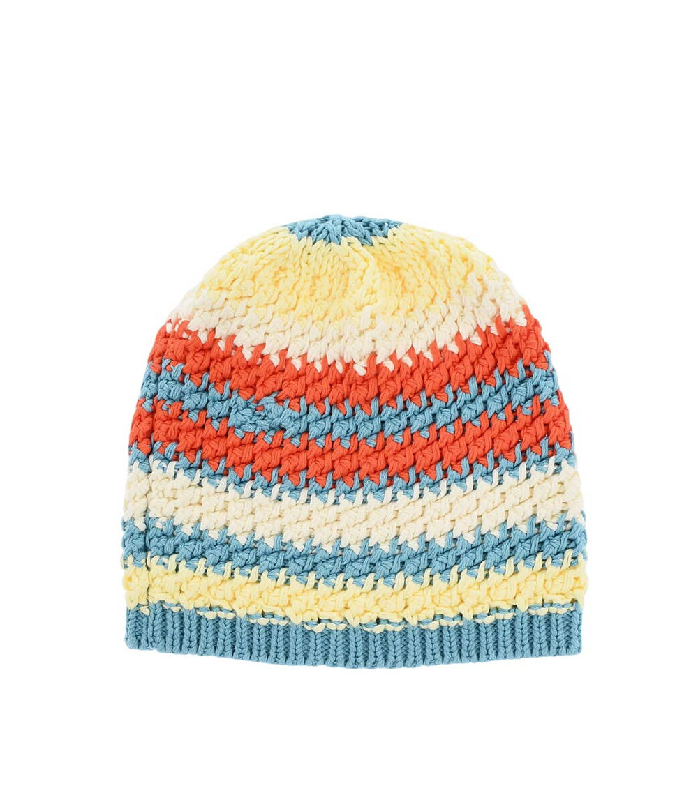 Multicolor Stripes Beanie Cap 3