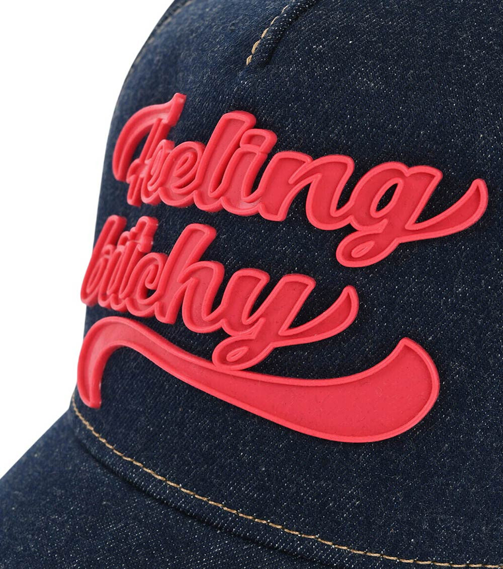 Denim Blue Logo Baseball Cap 2