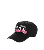 Black Logo Baseball Cap 1