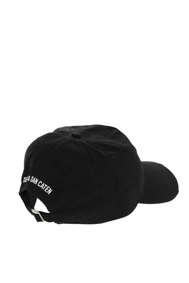Black Logo Baseball Cap 2