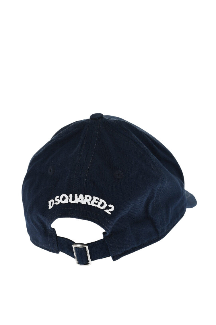 Navy Blue Vintage Logo Baseball Cap 3