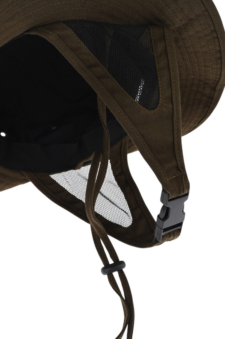 Olive Green Solid Bucket Hat 2