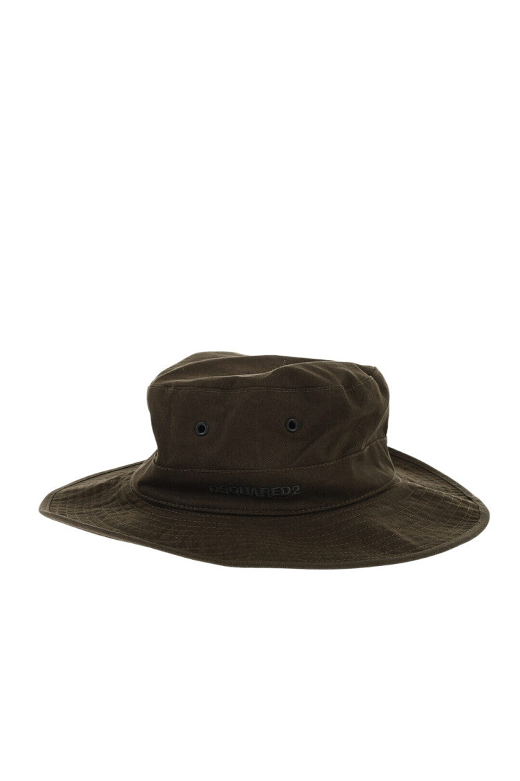 Olive Green Solid Bucket Hat 3