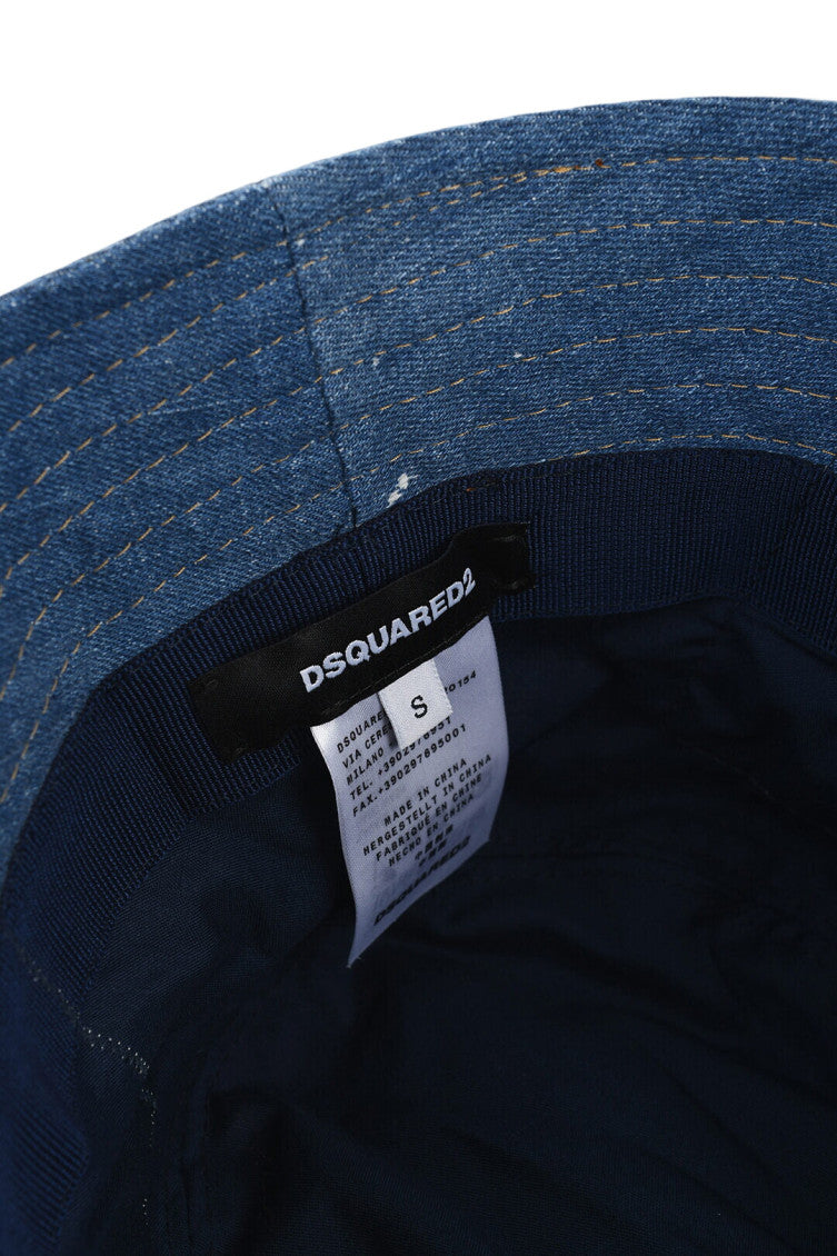 Denim Graphic Bucket Hat 3