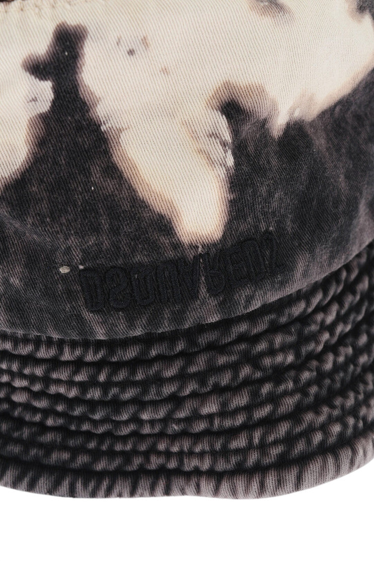 Dark Grey Abstract Bucket Hat 2
