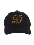 Black Solid Baseball Cap 1