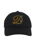 Black Solid Baseball Cap 1