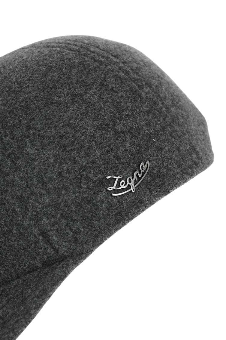 Grey Solid Baseball Cap 3