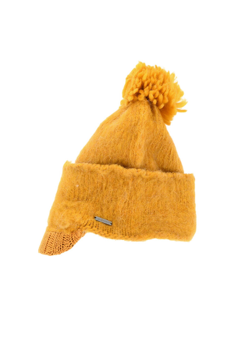 Yellow Solid Beanie Cap 3