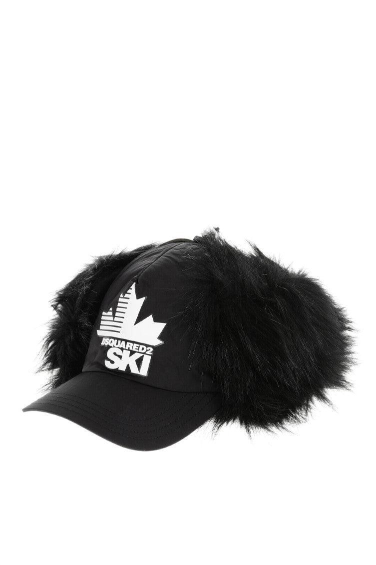 Black Logo Baseball Cap 1