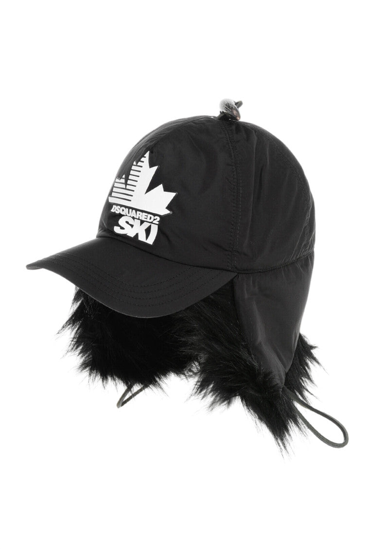 Black Logo Baseball Cap 3