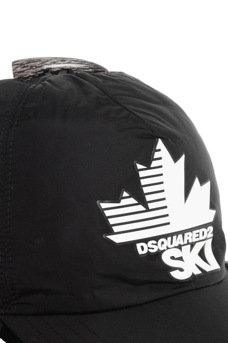 Black Logo Baseball Cap 4