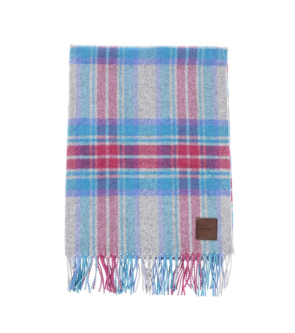 Multicolor Valentine Plaid Scarf 1