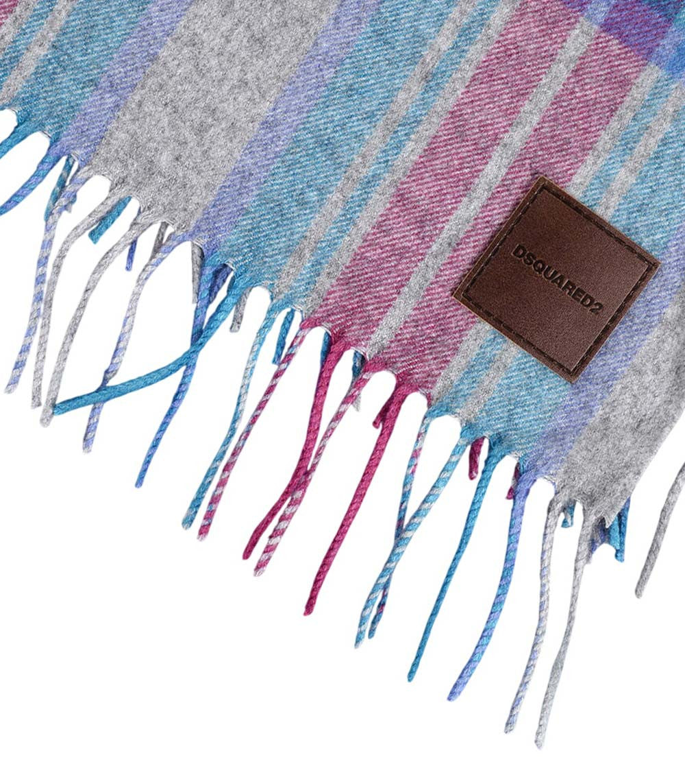 Multicolor Valentine Plaid Scarf 3