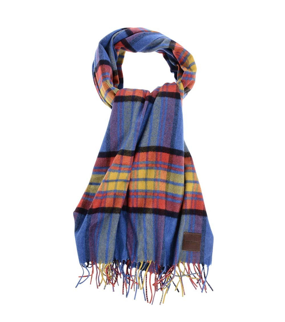 Multicolor Tartan Checks Scarf 2