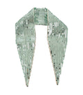 Green Sequin Embellished Scarf 1