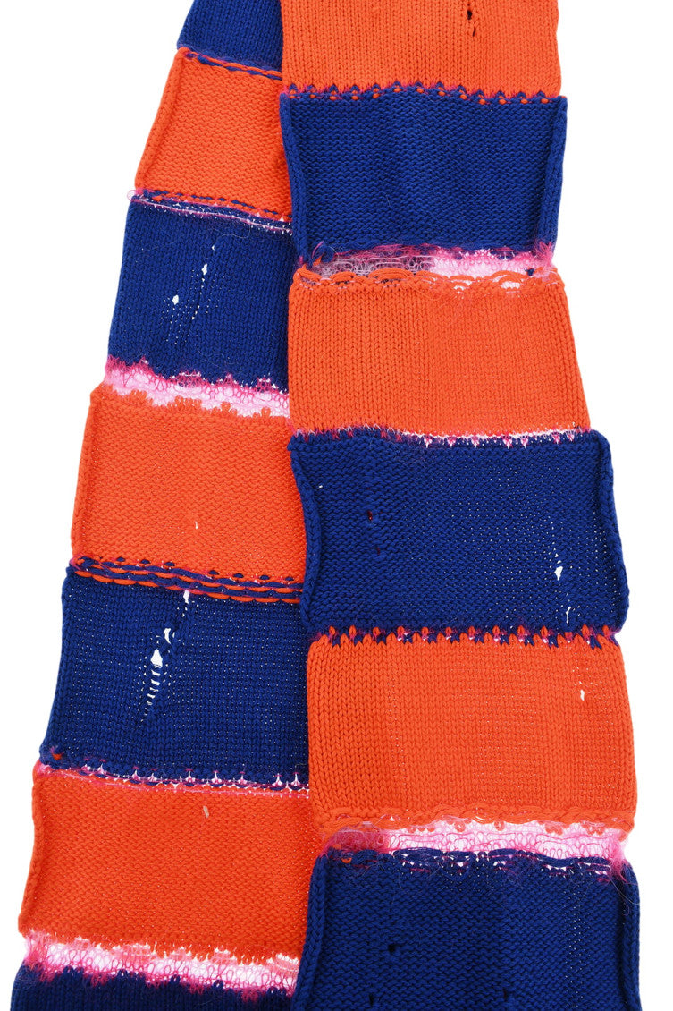 Orange Stripes Scarf 1