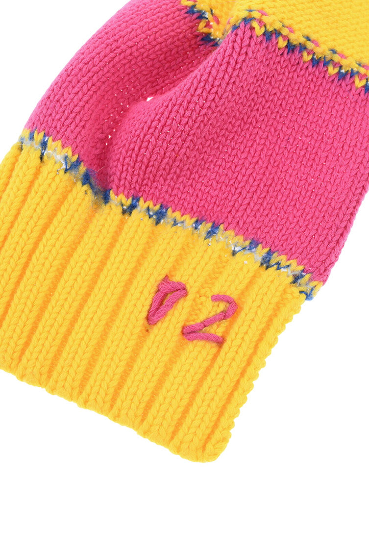 Yellow Vintage Stripes Scarf 3