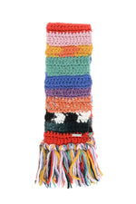 Multicolor Knitted Stripes Scarf 1
