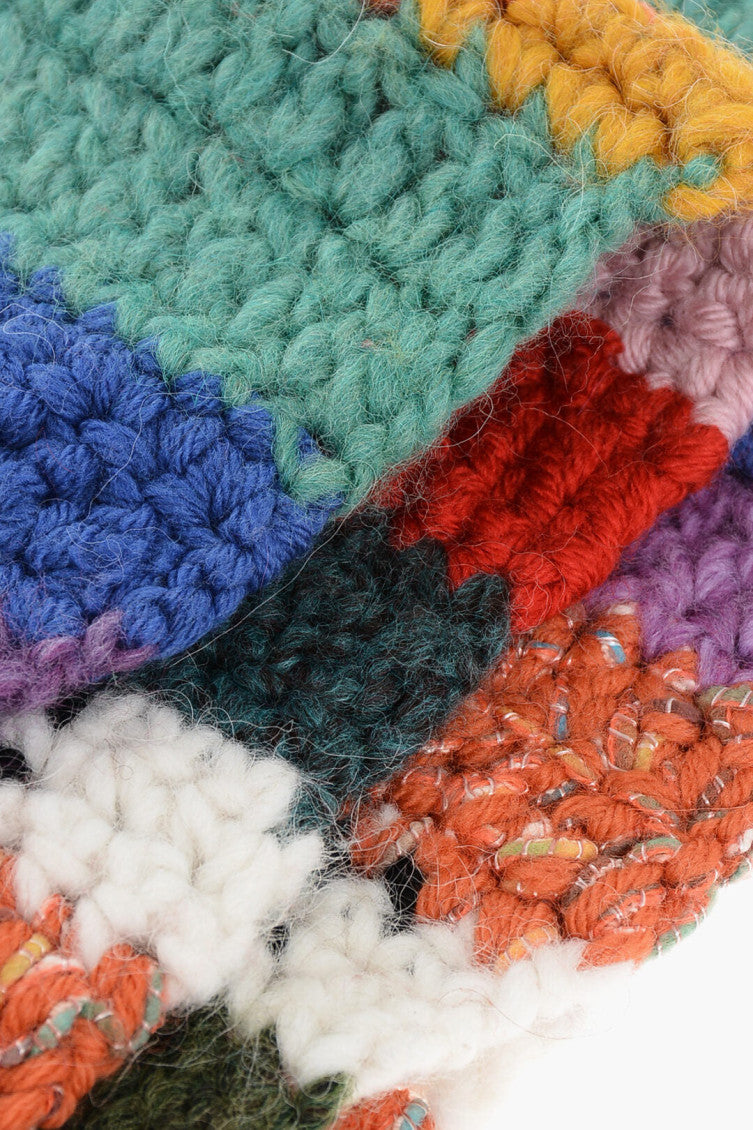 Multicolor Knitted Stripes Scarf 3