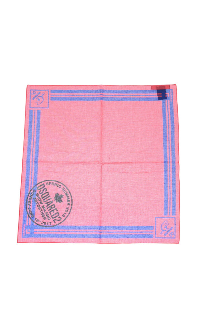 Pink Logo Scarf 3