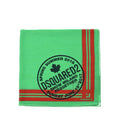 Green Logo Square Scarf 1