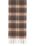 Multicolor Logo Plaid Scarf 1