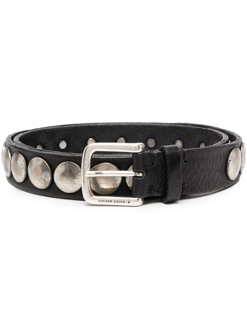 Black Studded Belt 1