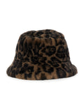 Brown Leopard Pattern Bucket Hat 1